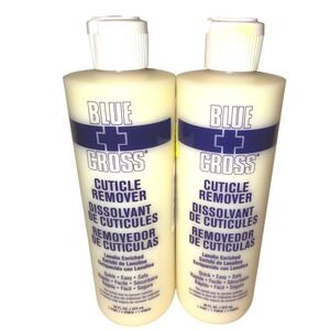 TWO BOTTLES of Blue Cross Cuticle Remover 32 oz each NEW!